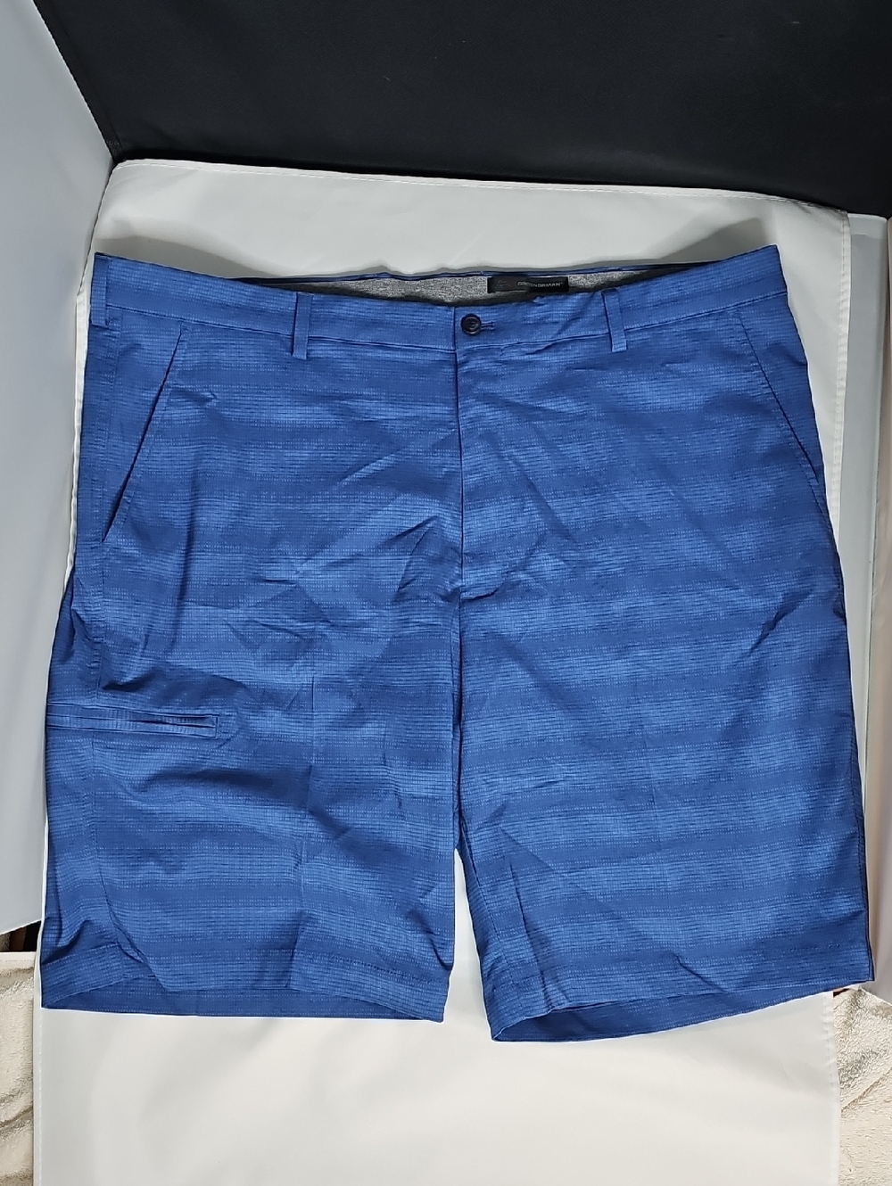 Greg Norman Collection Men's Royal Blue Flat-Front Shorts